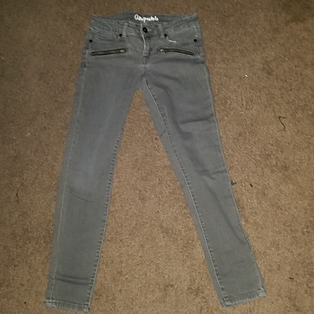 Grey jeans